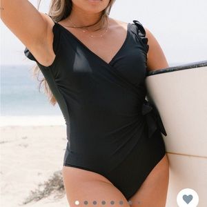 Carly Jean Los Angeles leopard print swimsuit